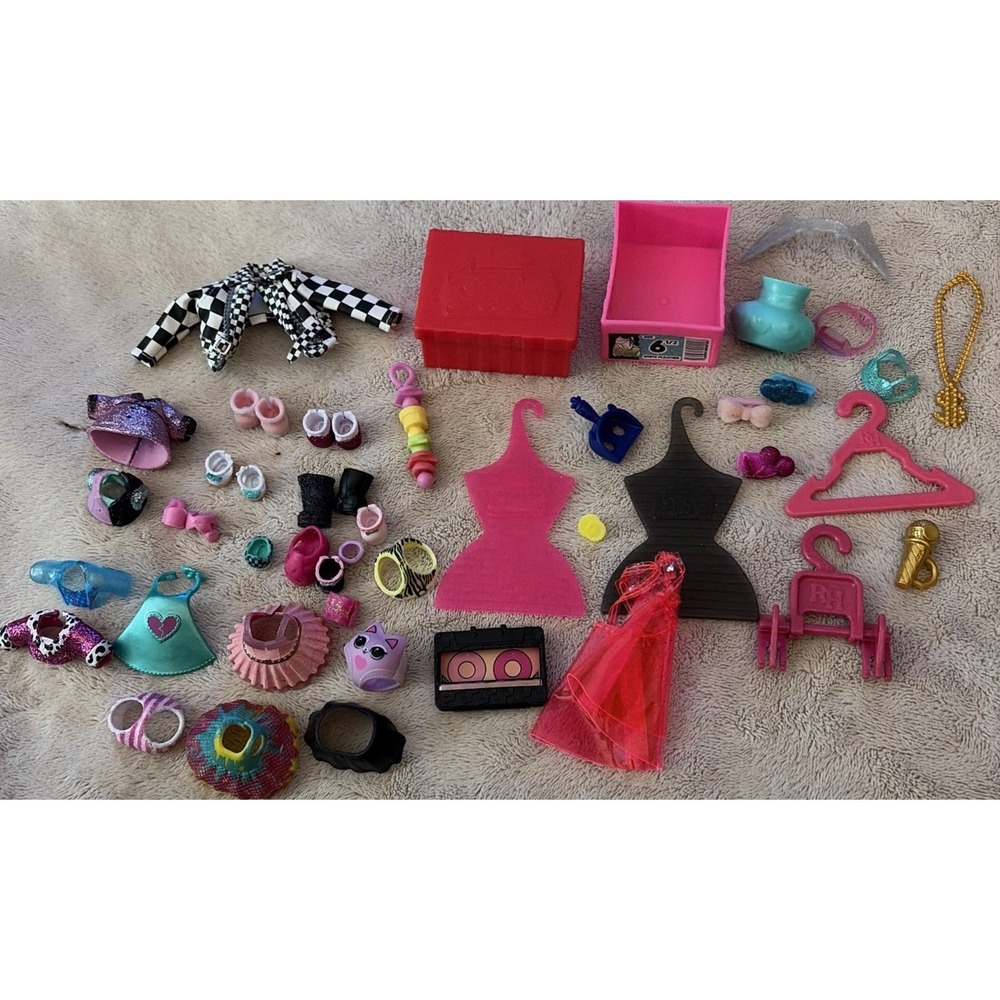 Lot Of Mixed LOL OMG Accessories For Fashion Dolls
